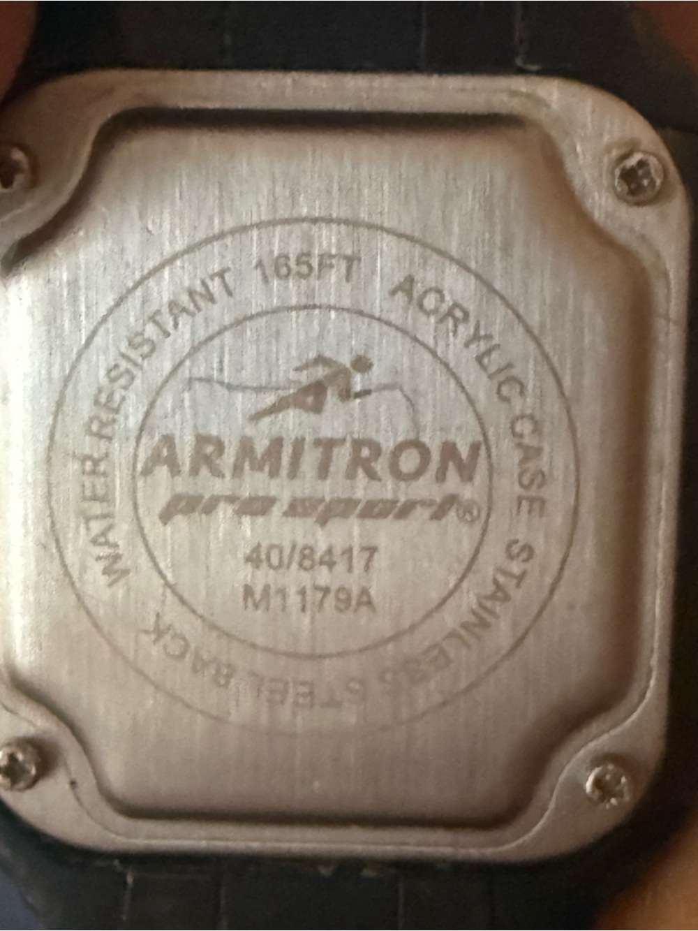 Armitron Pro Sport Digital Watch 40/8417 M1179A Working 50M Water Resistant - Picture 3 of 3